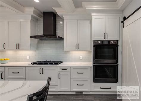 black stainless steel appliances white cabinets black hardware|black cabinets with black hardware.